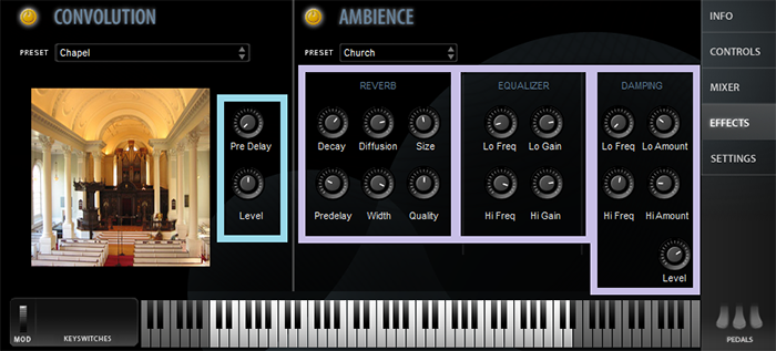 Reverb Options