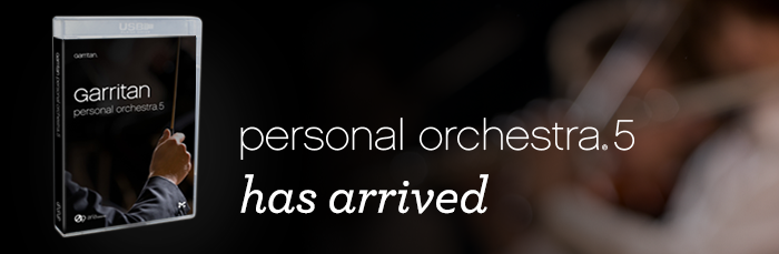 Now Available: Garritan Personal Orchestra 5