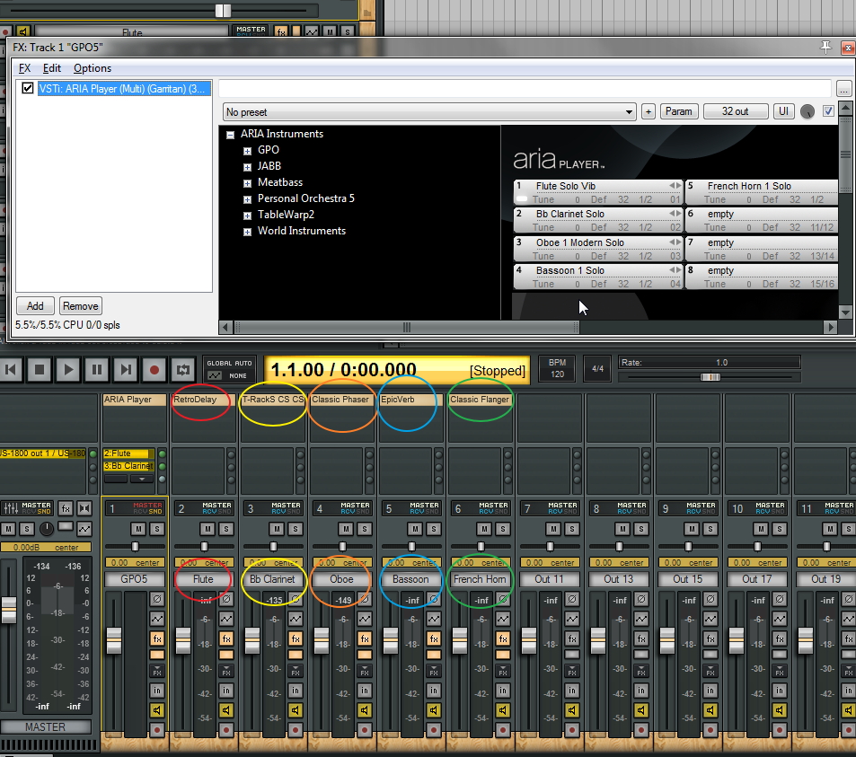 Using Garritan sounds in Digital Performer 8